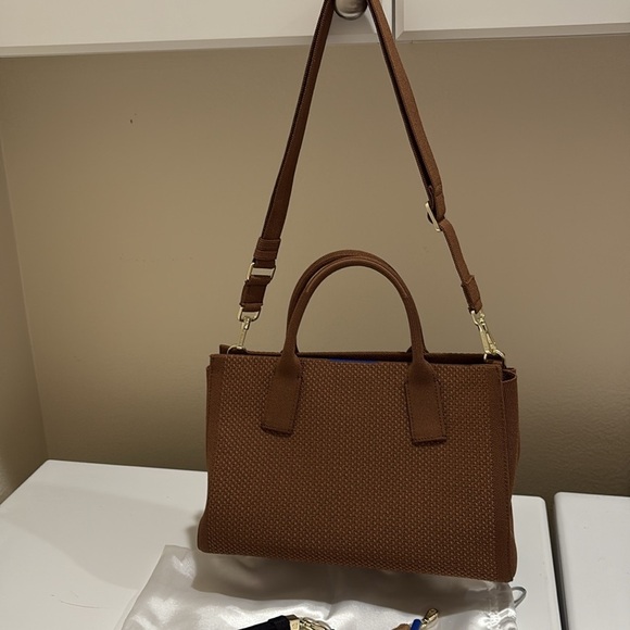 ⭐️Rothy’s Brown Crossbody/Satchel Bag—GORGEOUS!! Two Tassles—New With Tags! - Picture 5 of 15